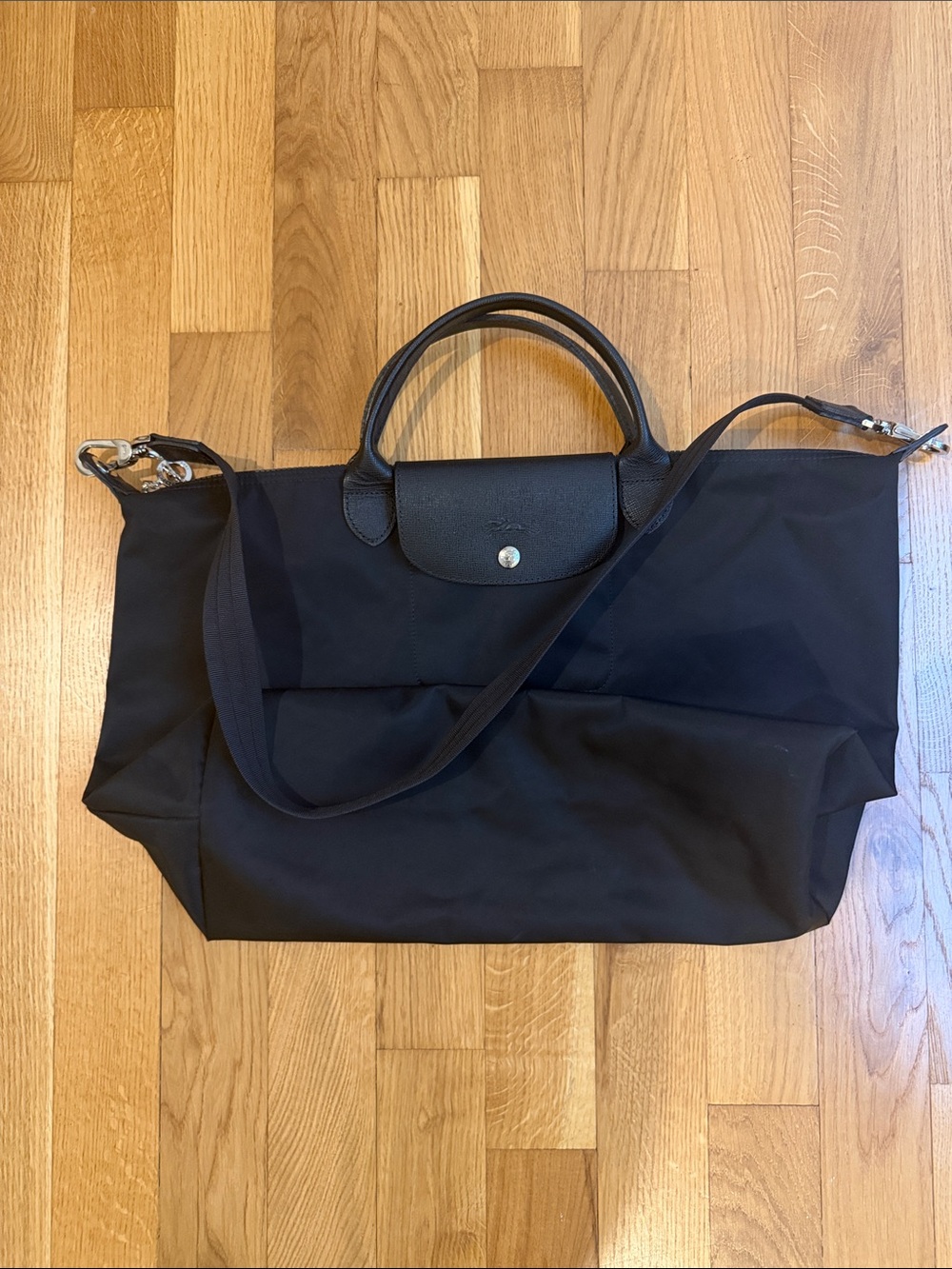 Longchamp Le Pliage Néo Large Top-Handle Tote Bag Canvas